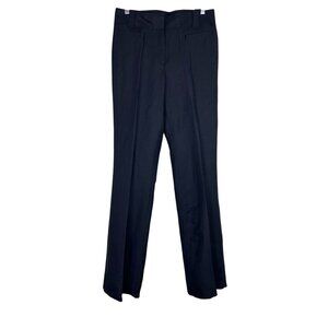 NWT Faconnable Navy Blue Womens Dress Pants Size 8 MRSP 225
